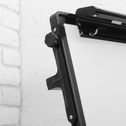 Флипчарт магнитно-маркерный, регулировка высоты, 90×60 см