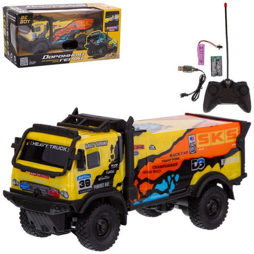 Р/У на аккумул. BeBoy 22см "Грузовик" (IT109715) свет