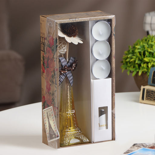 Набор подарочный Париж (диффузор и свечи) апельсин, Богатство Аромата фото 6