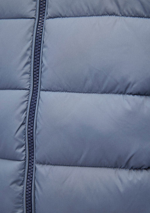 Kapusonlu Mavi Sisme Yelek  фото 8