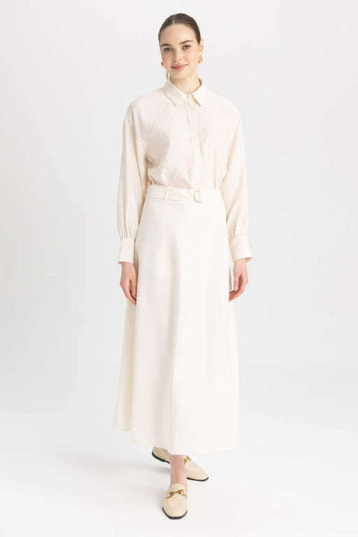 Макси-юбка-трапеция - Defacto фото 7