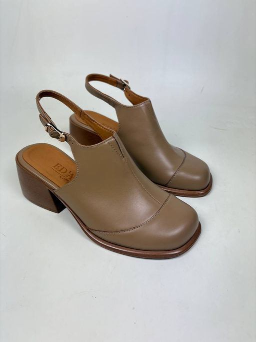 Босоножки EDART 5133.23663be. Круассан майами+коричневый уценка