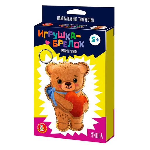 Игрушка брелок своими руками "Мишка"