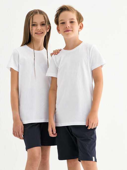 Белая футболка для девочки - Kogankids фото 5