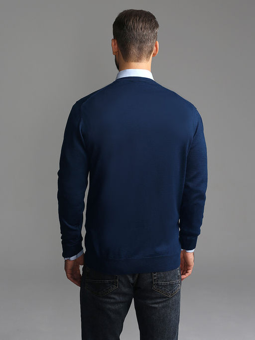 Джемпер мужской GREG G124-EV (яр.синий)  фото 6