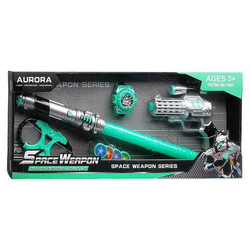 Набор оружия "Дуэль" (свет, звук) на батарейках, в коробке