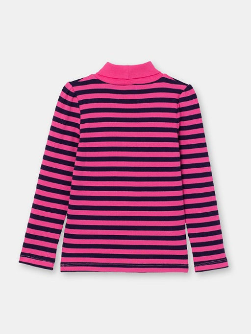 CRB wear/CSKG 63034-46-304 Водолазка для девочки, циклама/Ex.Cherubino  фото 3