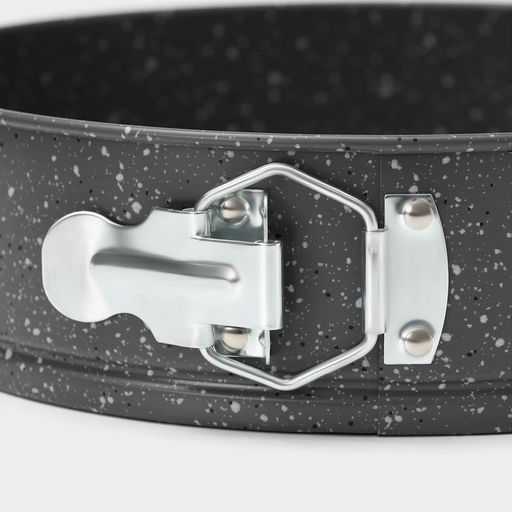 Форма Доляна для выпечки Элин Мрамор, 24?6.5 см, разъёмная, антипригарное покрытие, серая  фото 4