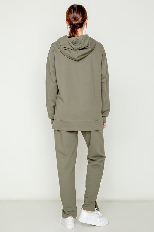 ЕВТ 3119/24/оливковый серый джемпер жен