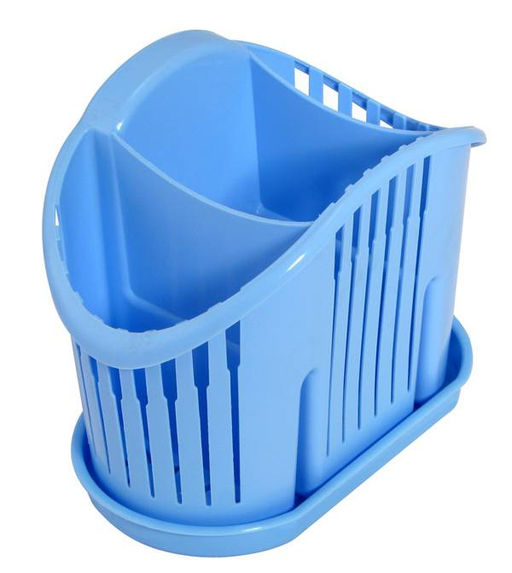 Сушилка д/столовых приборов Светло-голубая