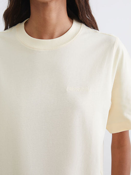 Bisiklet Yaka Kad?n Ti??rt