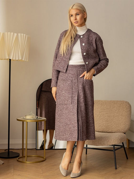 валяная шерсть юбка - Волтри фото 11