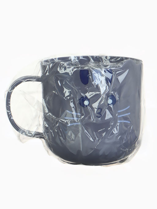 Цена за 2 шт. Кружка детская 300 мл., «Котик», серая, Крошка Я