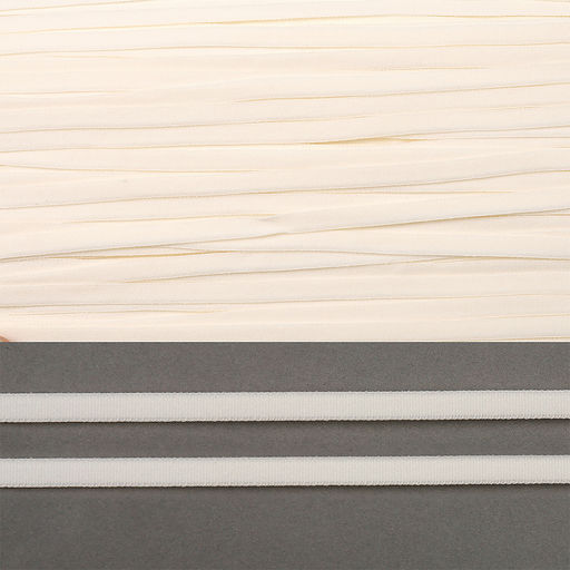 Резинка TBY бельевая 5мм арт.ЕТK сумрачно-белый F102 уп.50м