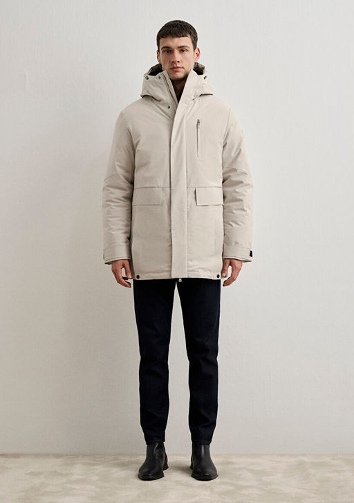 Su Itici Bej Parka - Mavi фото 4