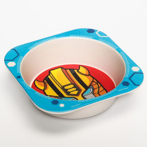 Миска детская, бамбук, Трансформеры