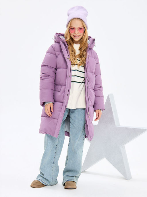 Куртка зимняя 23375-455 бежевый - Avese фото 45