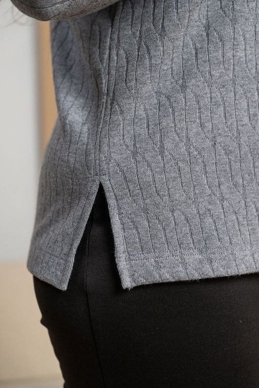 Джемпер АА-86-1 пепельный