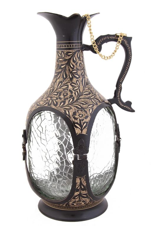 Штоф под вино со стеклом № Пс2580/2 (C.J.C.)