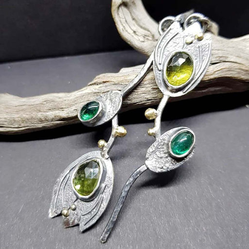 Серьги на крючках арт. 13 4055 (id 279364)