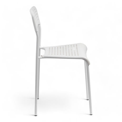 Стул сетчатый, с перфорацией, 380×400×900 мм, белый