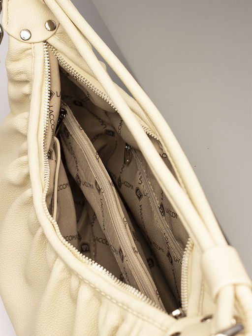 LACCOMA сумка Долорес-ЛЦ802-бежевый эко кожа хлопок