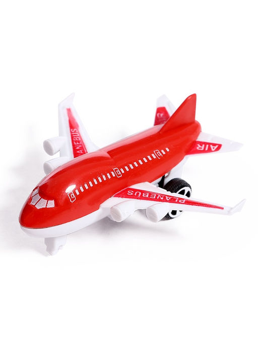 Цена за 3 шт. Самолёт инерционный «Глазастик», цвет МИКС