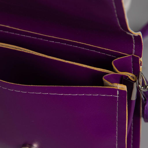 Сумка детская Beautiful на клапане, цвет фиолетовый - NAZAMOK KIDS фото 6