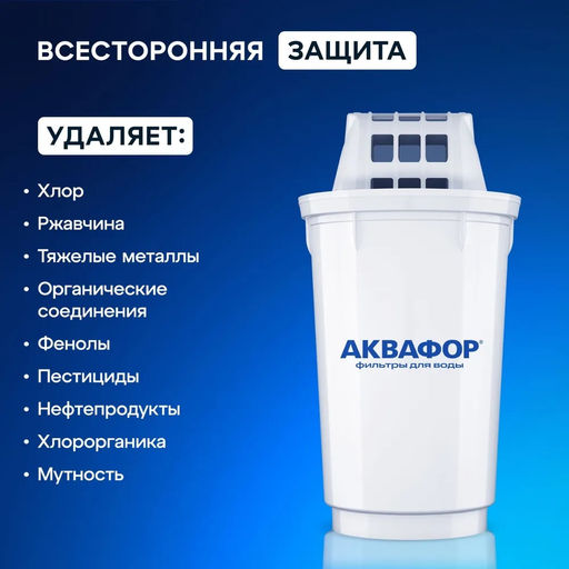 Фильтр Аквафор-Кувшин Гарри 3,9л с одним модулем, арт. 00011 - Полимербыт фото 3