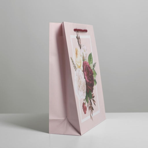 Цена за 2 шт. Пакет подарочный ламинированный, упаковка, Love, ML 21×25×8 см