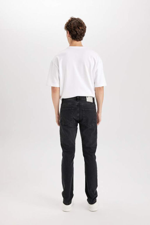 Pedro Slim Fit Джинсовые брюки узкого кроя с нормальной талией и узкими штанинами - Defacto фото 7