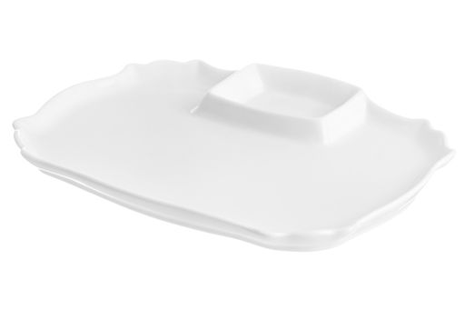 Блюдо д/шашлыка 28*21*2,3 см Айсберг с соусницей - Elan gallery фото 9