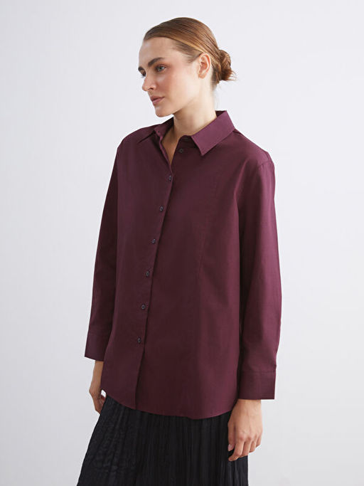 Oversize Poplin Kad?n G?mlek Tunik