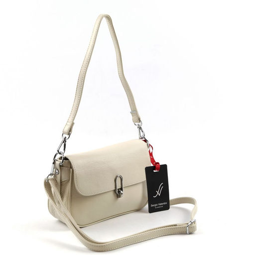 Женская кожаная сумка SV-K-045-106 БежАприкот