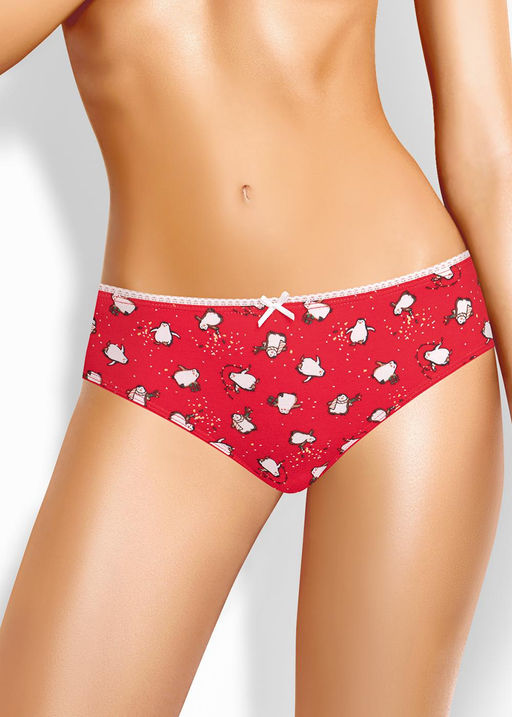 Трусы женские бикини Новогоднее чудо