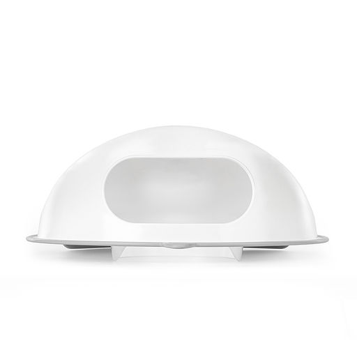 Накладка для унитаза детская (антискользящая) бело-серый