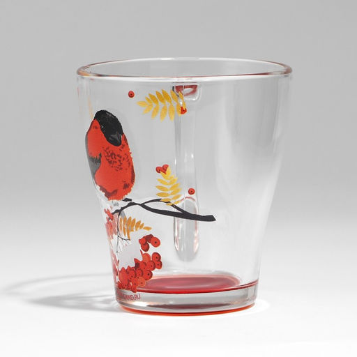 Кружки стеклянные новогодние Снегири!, набор 2 шт. - Дорого внимание фото 19