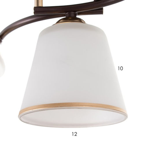 Люстра 2176/3 E27 40 Вт кофе-золото 50×26×22 см BayerLux