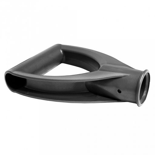 Ручка для черенка пластмассовая V-образная д38мм, черный (Россия)