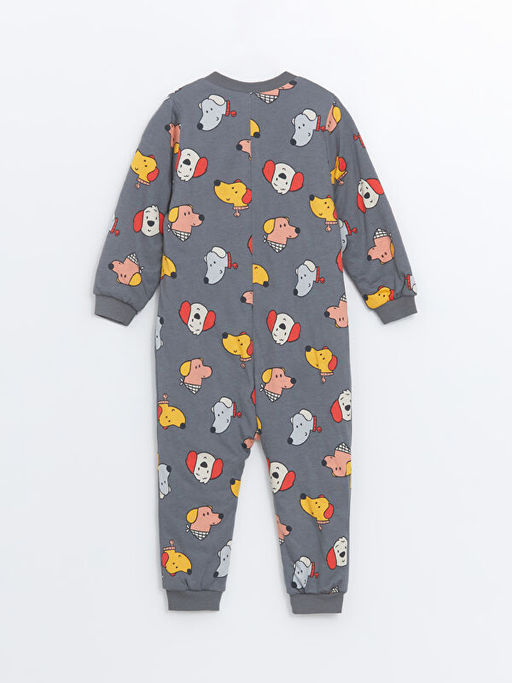 Bisiklet Yaka Uzun Kollu Erkek Bebek Tulum - Waikiki фото 2