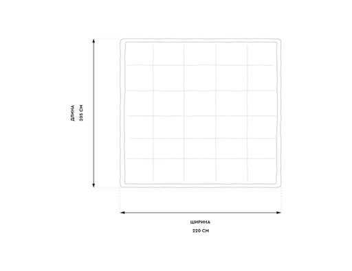 Двуспальное утяжеленное одеяло из тенселя - Beauty sleep фото 6