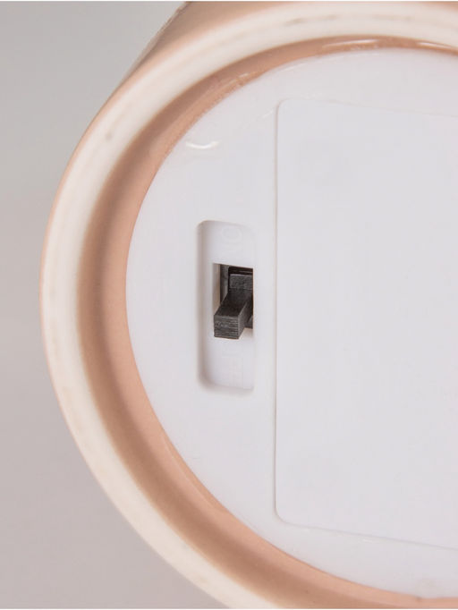 Светильник Цилиндр большие сердца LED 2хАА 8.5?8.5?17 см