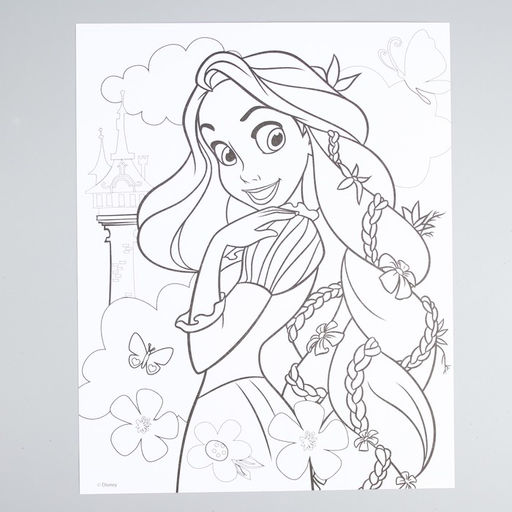 Набор для творчества: фреска песком с блёстками (9 цветов), Рапунцель, Принцессы - Disney фото 3