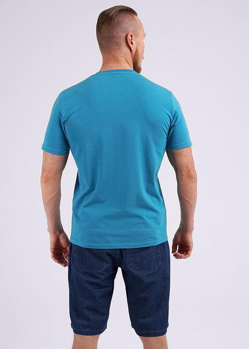 CLE Футболка муж. 541982/09г_п бирюзовый - Clever wear фото 4