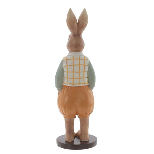 Фигурка декоративная "Заяц", L6,5 W6,5 H23 см