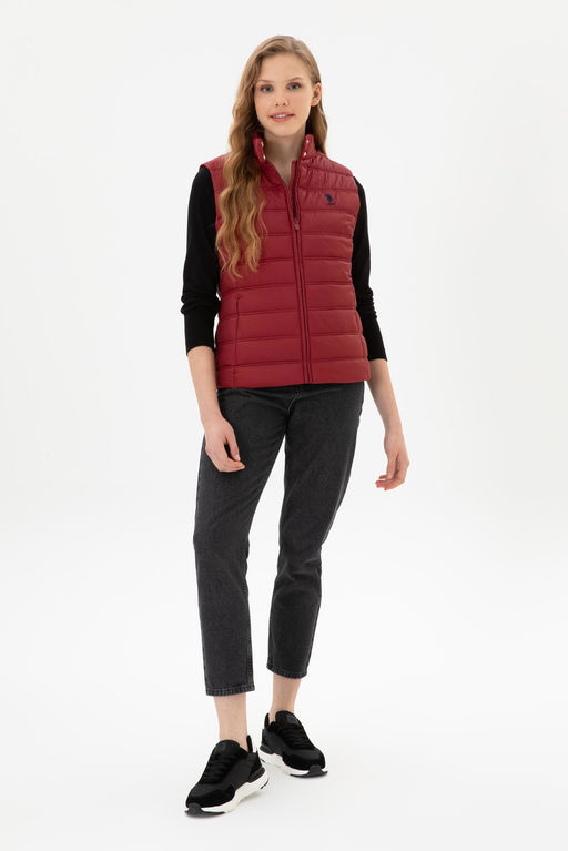 Kad_n Bordo Yelek Sepette S_rpriz _ndirim - U.s. polo assn фото 4