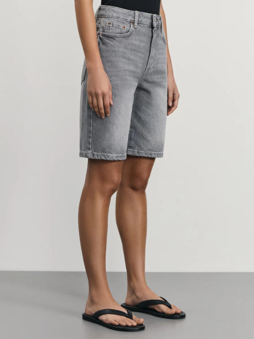 Джинсовые шорты прямые / Zarina  фото 4