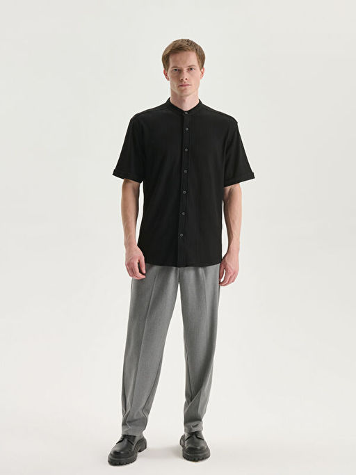 Regular Fit K?sa Kollu Erkek G?mlek