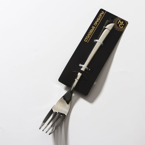 Вилка столовая Magistro Виконт, h=20,6 см, цвет серебряный  фото 6