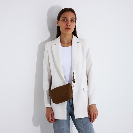 Сумка кросс-боди на молнии, цвет коричневый - Simaland фото 7